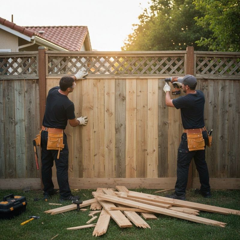 Local Brick Fence Installation pros at work