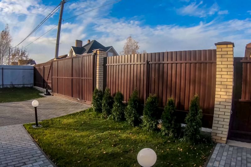 Service Locations for Brick Fence Installation